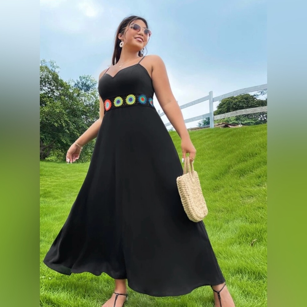 Black Boho Maxi